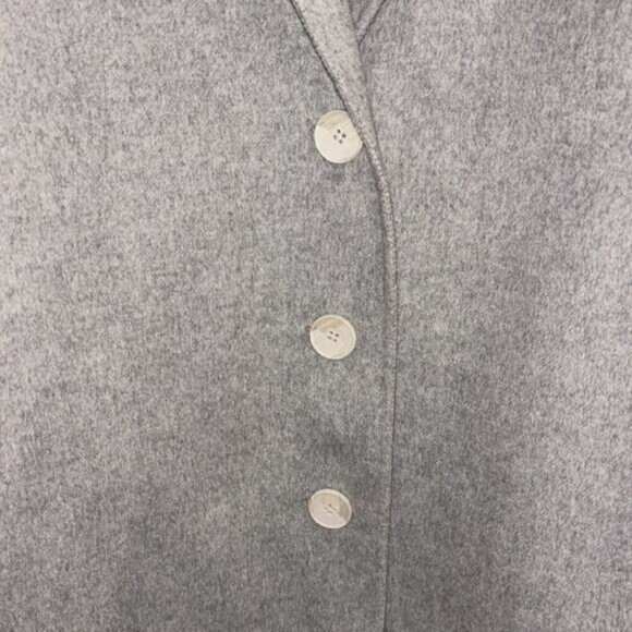 Banana Republic woman’s gray wool coat size XXLARGE - Picture 3 of 8